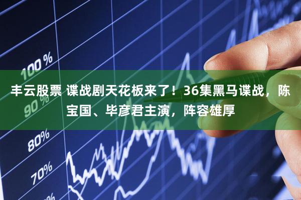 丰云股票 谍战剧天花板来了！36集黑马谍战，陈宝国、毕彦君主演，阵容雄厚